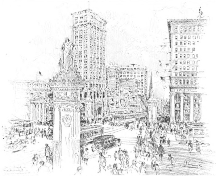 Image: Louis H. Ruyl in The Newarker (1916)